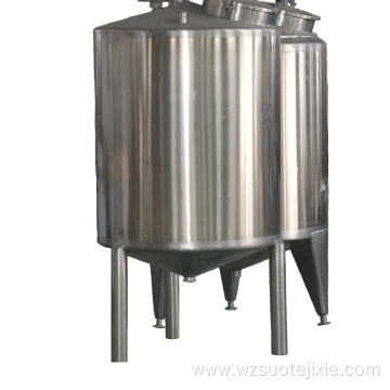 Sanitary customized storage tank